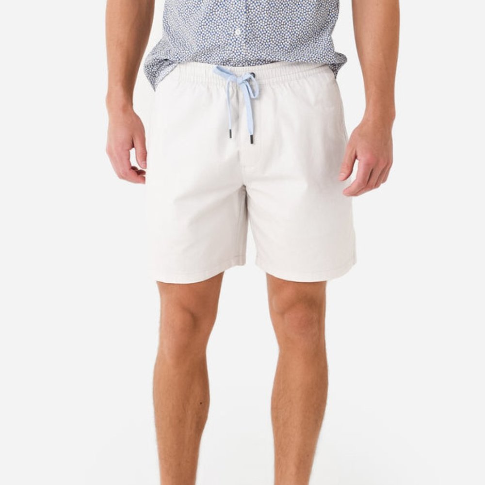 Rodd and Gunn Gunn 7" Resort Short · Coconut
